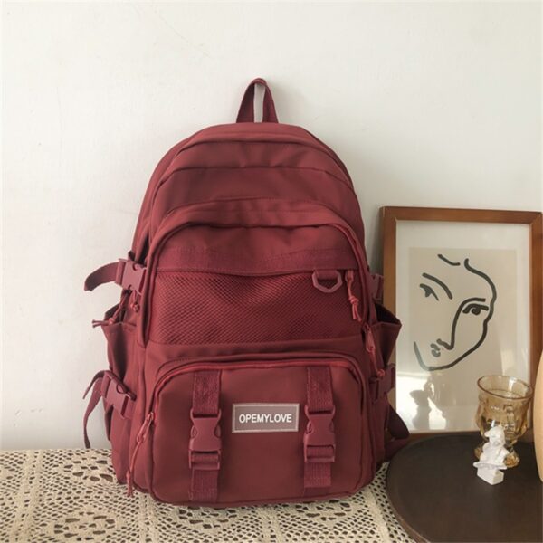 New Harajuku Large Capacity College Students' Backpack Women - Image 9
