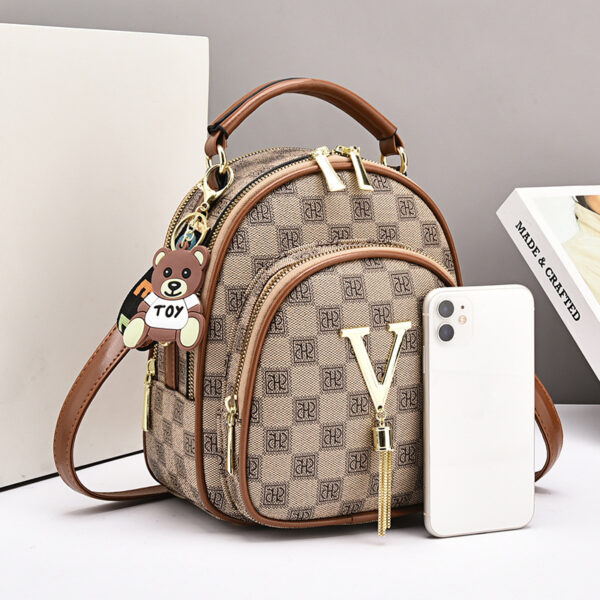 Backpack Simple Crossbody High-grade Retro - Image 3