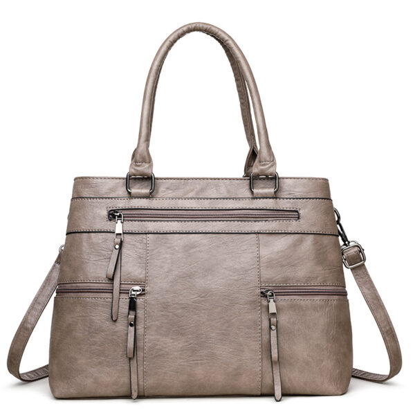Temperament Wild Advanced Texture Handbag Soft Leather Commuter Shoulder Messenger Bag - Image 7