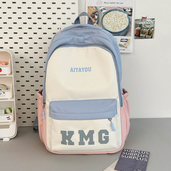 Children's Mini Contrast Color Backpack All-match Bag - Image 7
