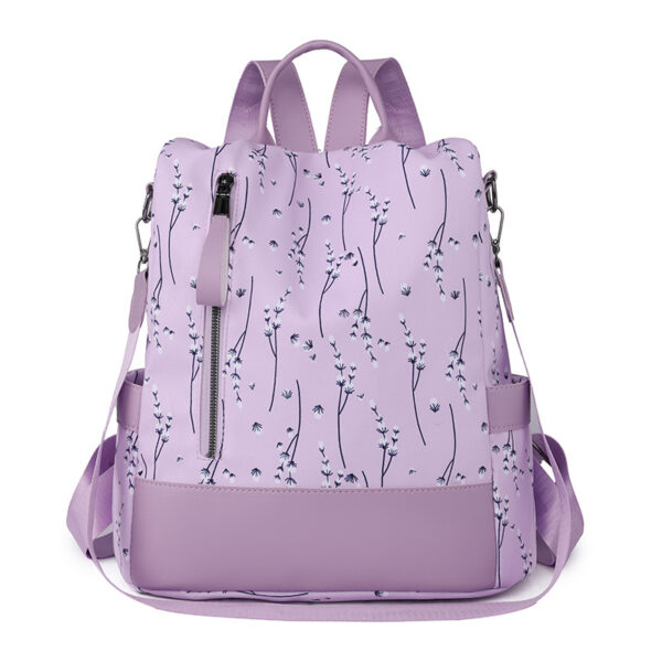 Large Capacity Casual Oxford Cloth Lightweight Backpack - Image 9