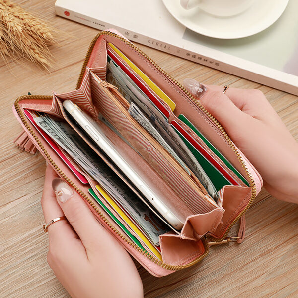 Soft Women's Large Capacity Women's Multi-card Wallet - Image 4