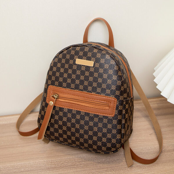 Women's Casual Sequin Decorative Dotted Prints Backpack - Image 9