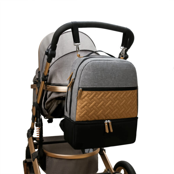 Mother And Child Travel Mummy Bag Outdoor Dining Baby Insulated Backpack - Image 6