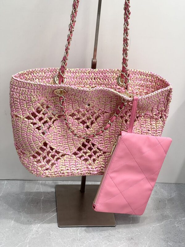 Weaving Hollow Beach New Straw Shoulder Knitted Bag - Image 6