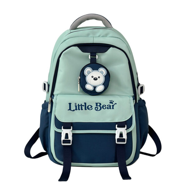 Preppy Style Korean Style Retro Large Capacity Travel Backpack - Image 7