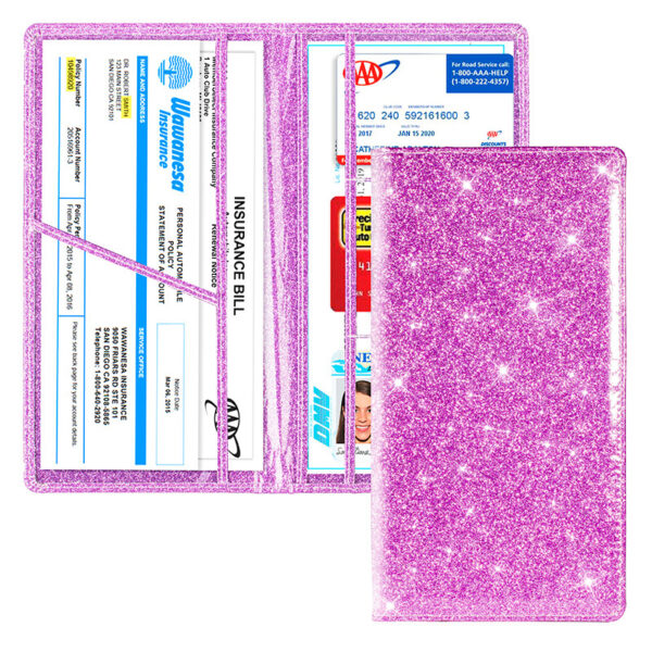 Car Insurance Policy Protective Cover A Car's Registration Document - Image 3
