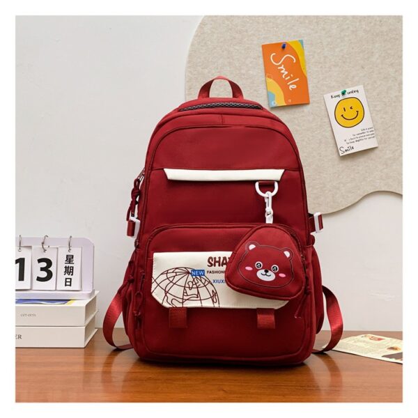 Fashion Casual Wearproof Super Light And Large Capacity Backpack - Image 4
