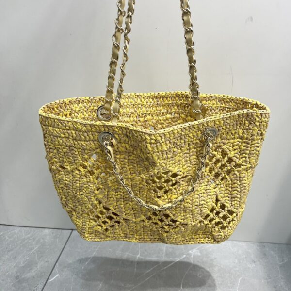 Weaving Hollow Beach New Straw Shoulder Knitted Bag - Image 4