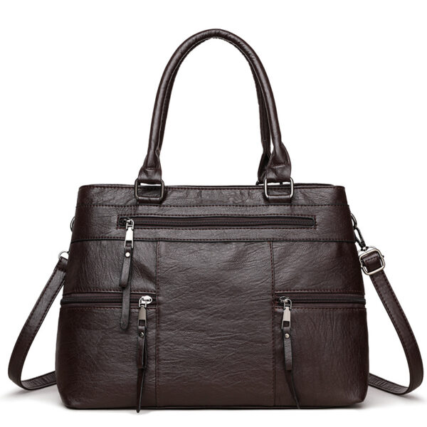 Temperament Wild Advanced Texture Handbag Soft Leather Commuter Shoulder Messenger Bag - Image 8