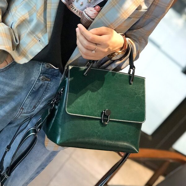 New Cowhide High-end And Fashionable Handbag For Women - Image 3