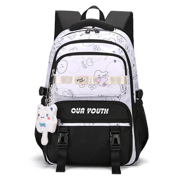 Cute Girl Lightweight Ins Style Large Capacity Lightweight Backpack - Image 5