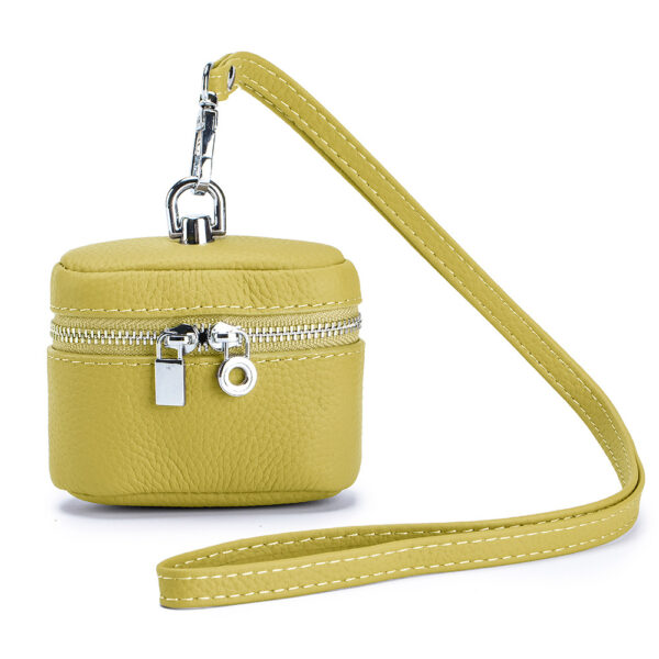 Leather Small Neck-hanging Coin Purse Simple And Portable - Image 7