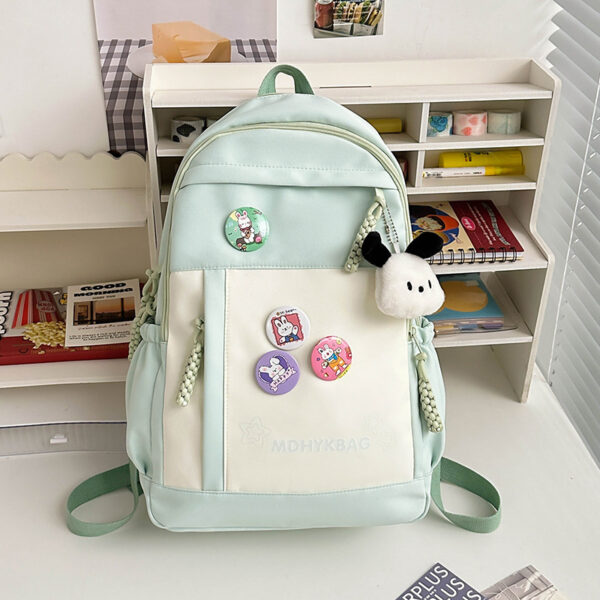Junior And Middle School Students Large Capacity Computer Travel Backpack - Image 7