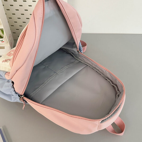 Children's Mini Contrast Color Backpack All-match Bag - Image 4
