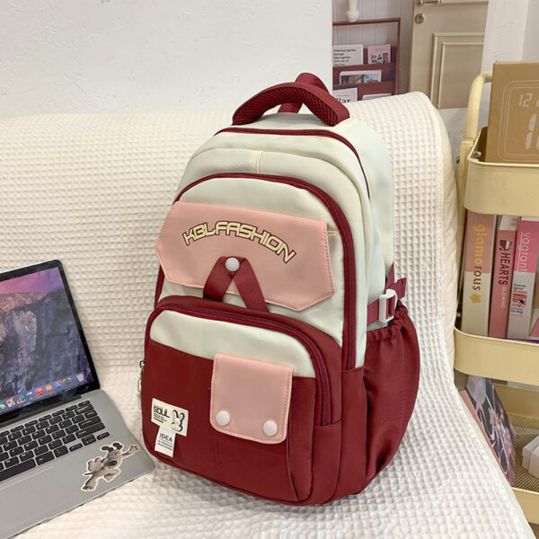 New High School And College Student Schoolbag Spine Protection Large Capacity - Image 8