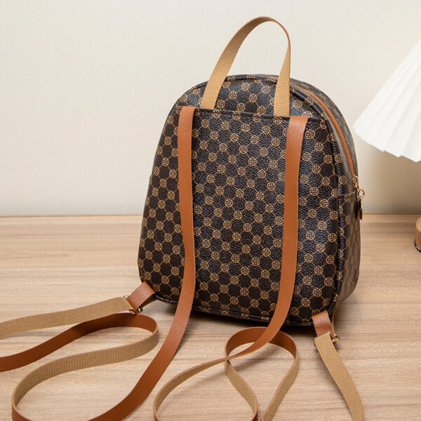 Women's Casual Sequin Decorative Dotted Prints Backpack - Image 3