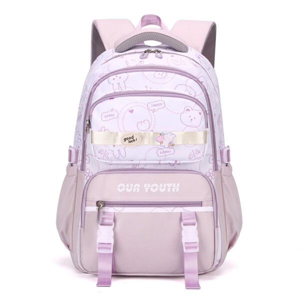 Cute Girl Lightweight Ins Style Large Capacity Lightweight Backpack - Image 7
