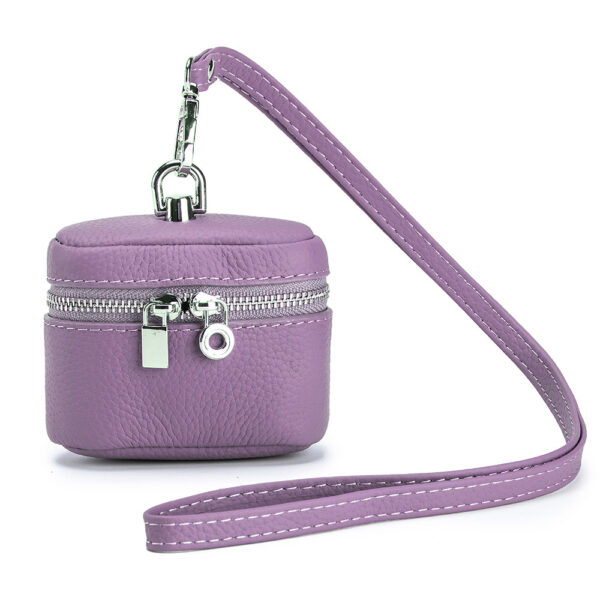 Leather Small Neck-hanging Coin Purse Simple And Portable - Image 6