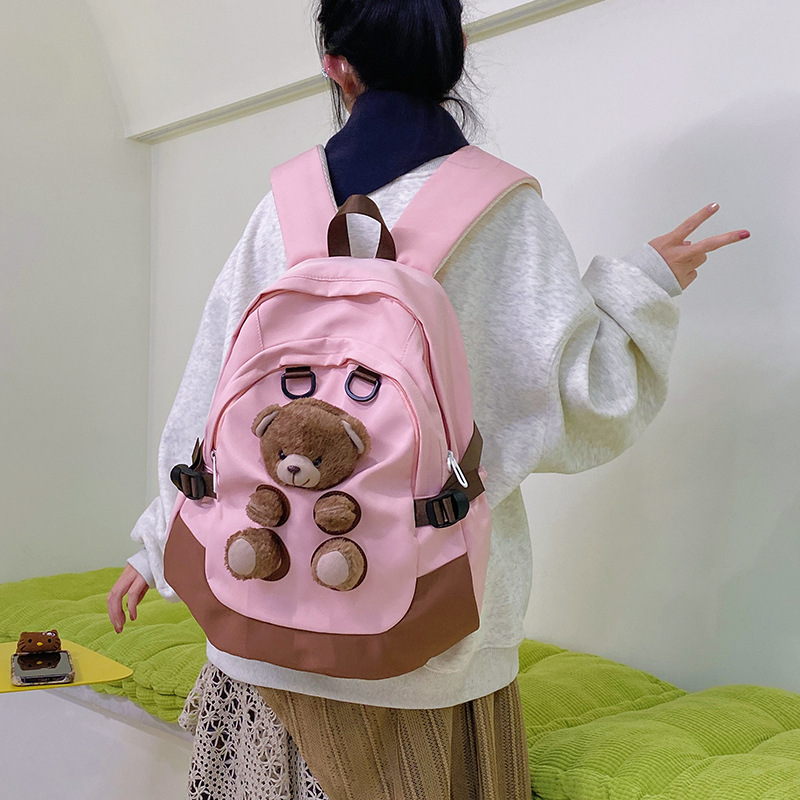 Children's Backpack Casual Patchwork Waterproof - Image 2