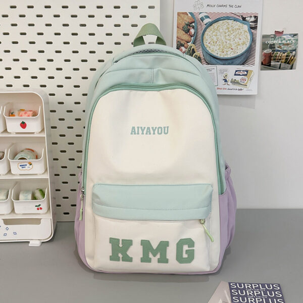 Children's Mini Contrast Color Backpack All-match Bag - Image 10