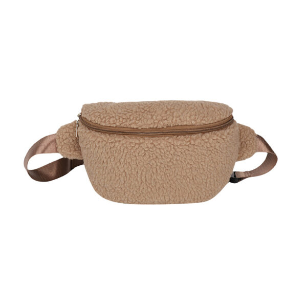 Lamb Wool Bag Shoulder Bag Casual Crossbody - Image 5