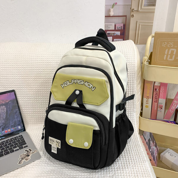 New High School And College Student Schoolbag Spine Protection Large Capacity - Image 6
