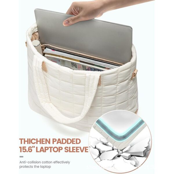 Large Capacity Totes Women's One Shoulder Computer Bag - Image 2