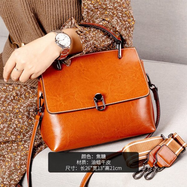 New Cowhide High-end And Fashionable Handbag For Women - Image 9