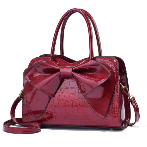 Women's Simple Elegant Western Style Shoulder Crossbody Handbag - Image 9