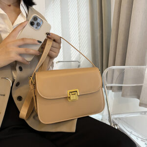 High-grade Women's Niche Texture One-shoulder Underarm Small Square Bag