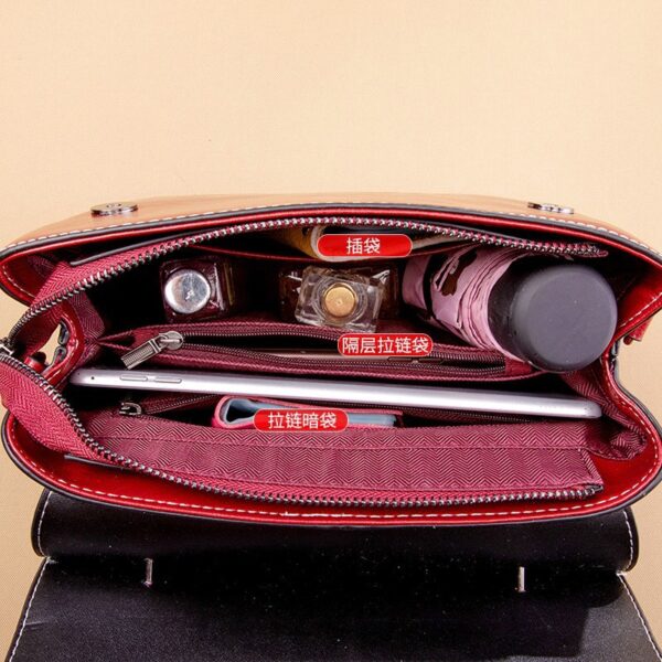 New Cowhide High-end And Fashionable Handbag For Women - Image 4