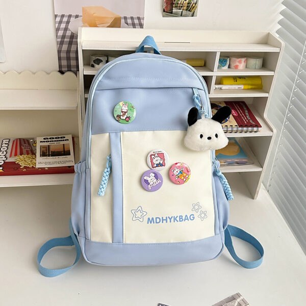 Junior And Middle School Students Large Capacity Computer Travel Backpack - Image 8