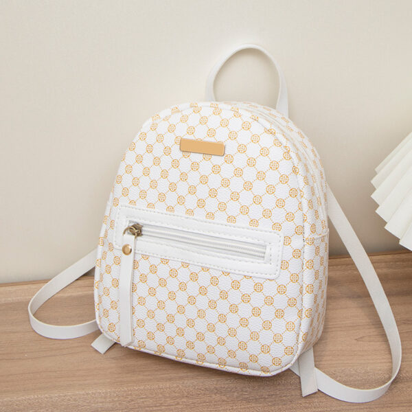 Women's Casual Sequin Decorative Dotted Prints Backpack - Image 6