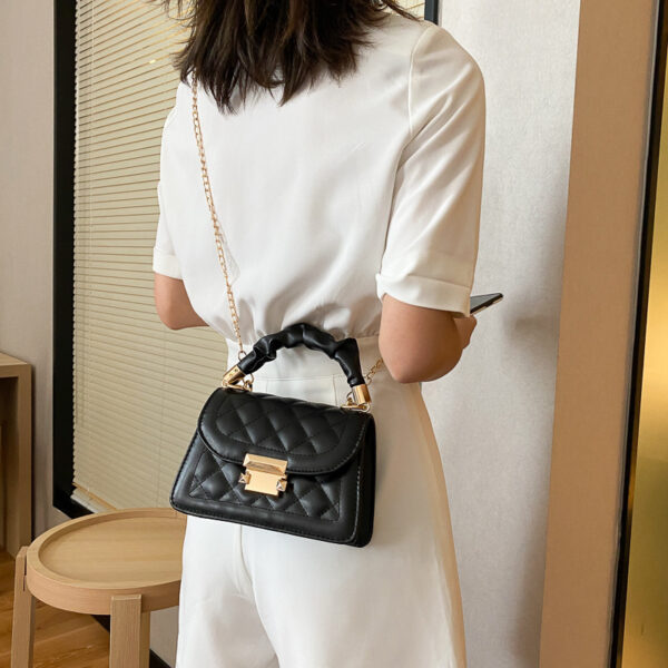 Korean Fashion PU Shoulder Messenger Bag - Image 8