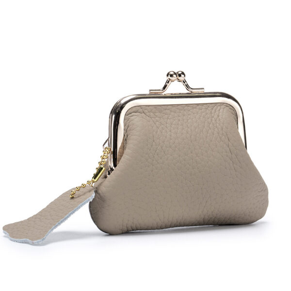 Women's Genuine Leather Small Retro Coin Purse - Image 10