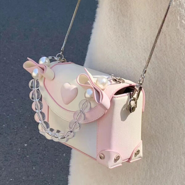 Fashion Pearl Shoulder Crossbody Handbag - Image 2