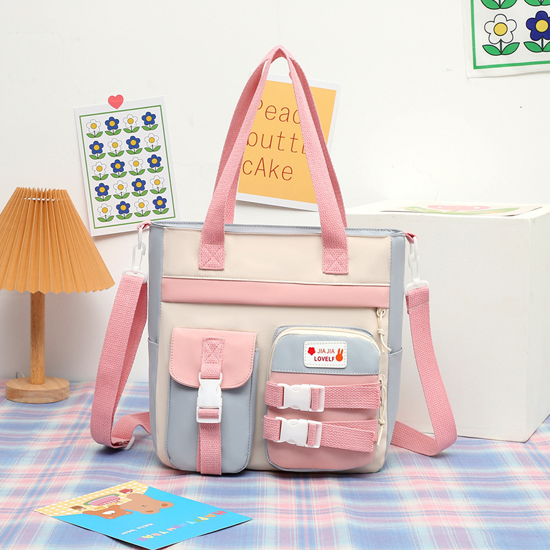 Elementary School Students' One Shoulder Art Bag, Boys' And Girls' Study Bag - Image 4