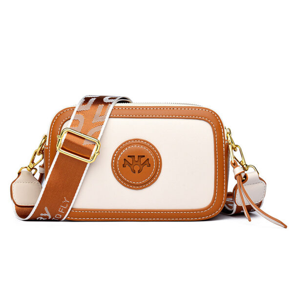 Women's Fashion Vintage Wide Shoulder Strap Crossbody Bag - Image 2