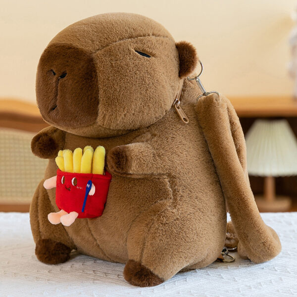 Capybara Backpack Plush Toy Creative Backpack - Image 7