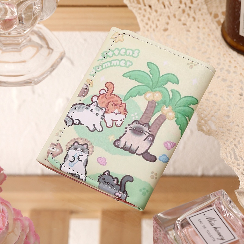 Cartoon Wallet Cute Original Design Multiple Card Slots Female - Image 8