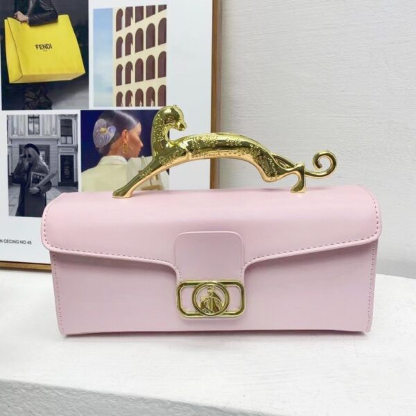 Women's Bag Is Fashionable And Simple, With A Hard Handle And A Carrying Crossbody Bag - Image 6