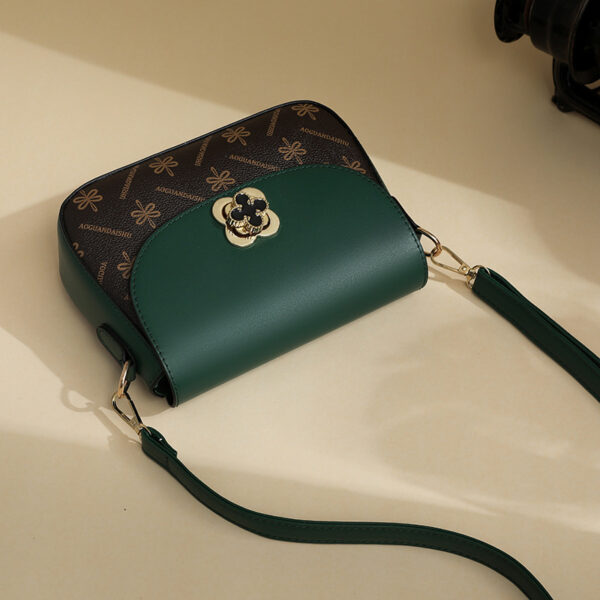 Women's Printed Contrast Color Small Bag - Image 6