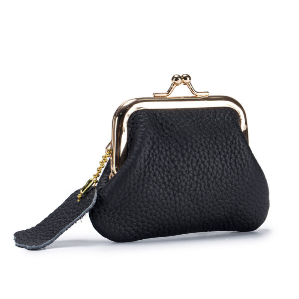 Women's Genuine Leather Small Retro Coin Purse - Image 9