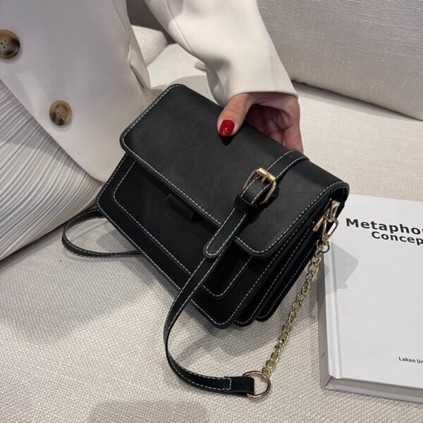 Chain Messenger Bag Fashion Broadband Shoulder Small Square Bag - Image 5