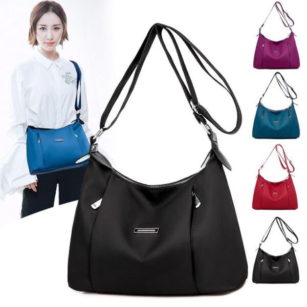 Fashion Oxford Cloth Shoulder Bag Simple Women's Crossbody Bag - Image 4