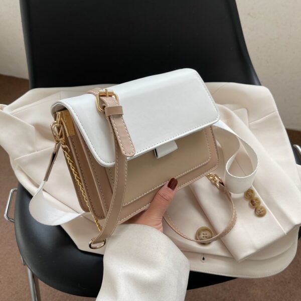 Chain Messenger Bag Fashion Broadband Shoulder Small Square Bag - Image 3
