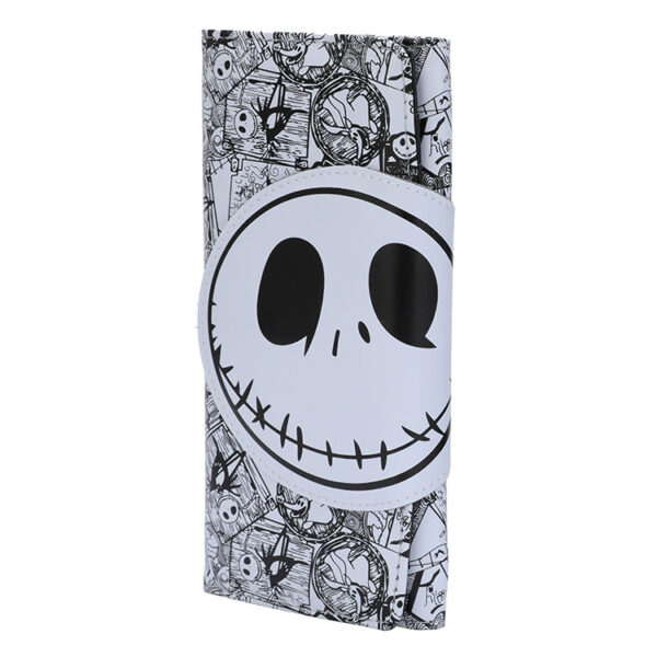Skull Long Buckle Wallet Clutch - Image 2