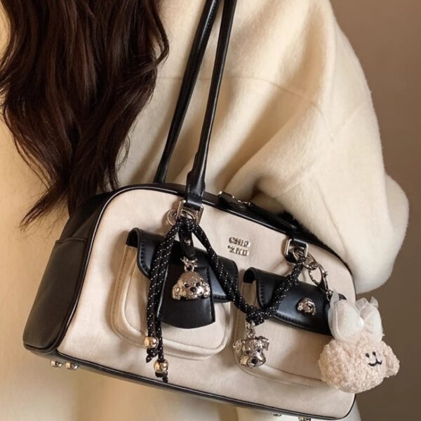 Bread Puppy Cold Extraction Time Pillow Shoulder Bag - Image 5