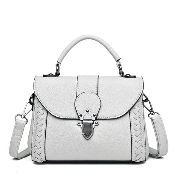 Retro Simple Shoulder Bag Soft Leather - Image 3